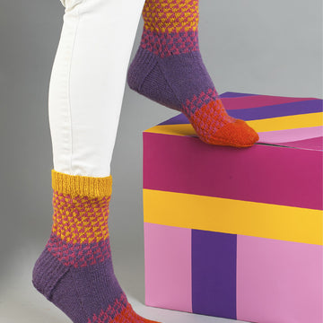 MillaMia Naturally Soft Sock Billie Fairisle Socks 4 Ball Project Pack (Yarns Only)