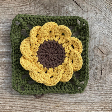 Sunflower Granny Square