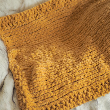 Super chunky baby blanket