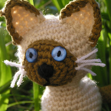 Siamese cat amigurumi
