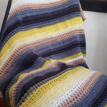 Tire Tracks Afghan