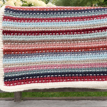 Woven Scrap Blanket