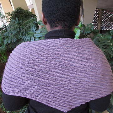 Simple Ridges Shawl