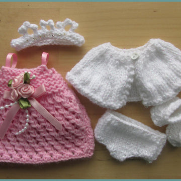 5" Berenguer Princess Outfit