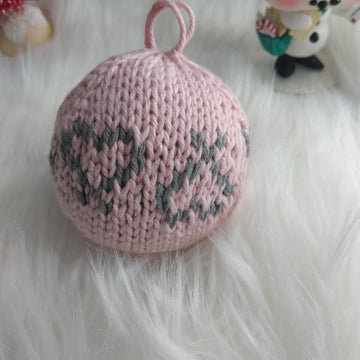 Holly Jolly Knit Baubles