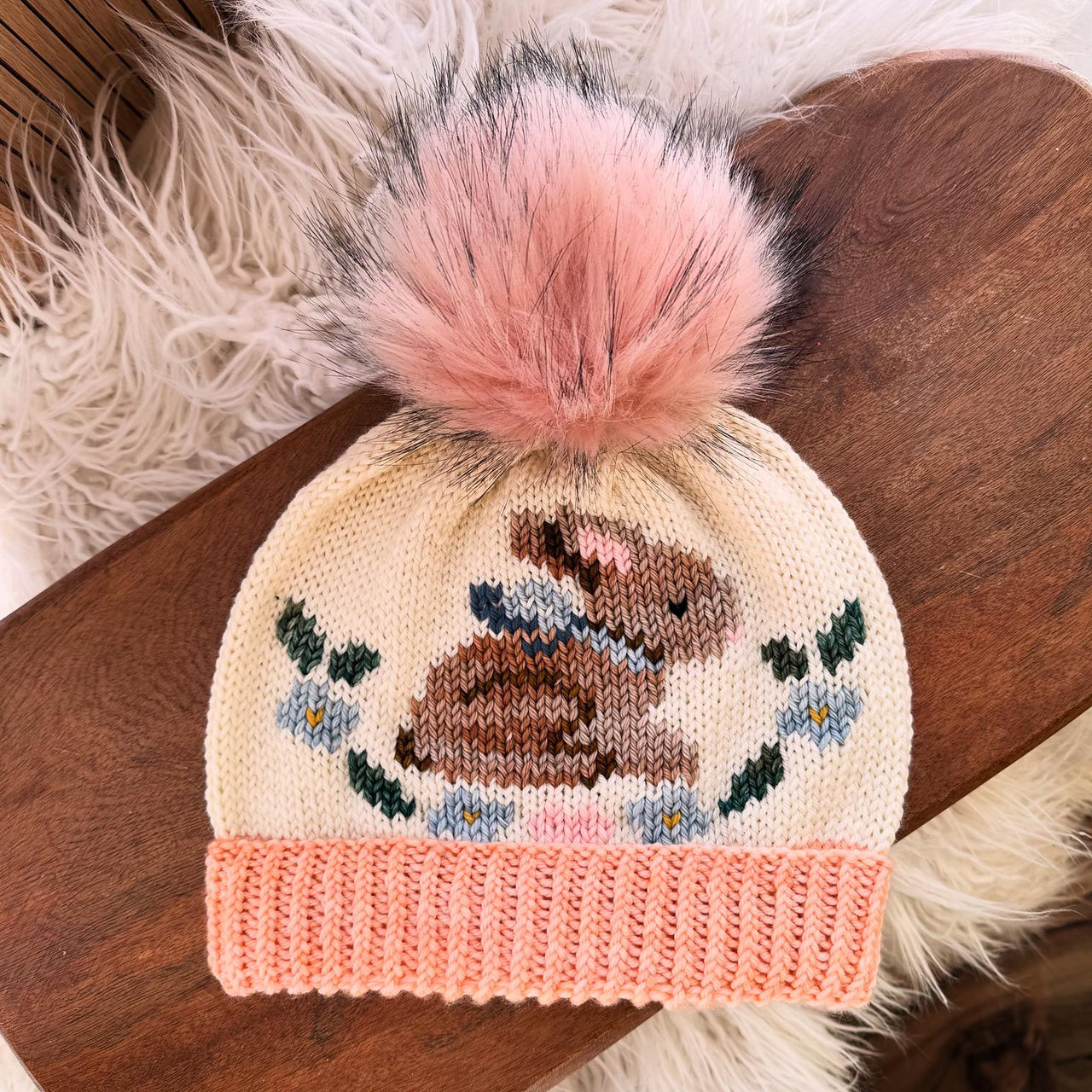 Blossom Bunny Beanie