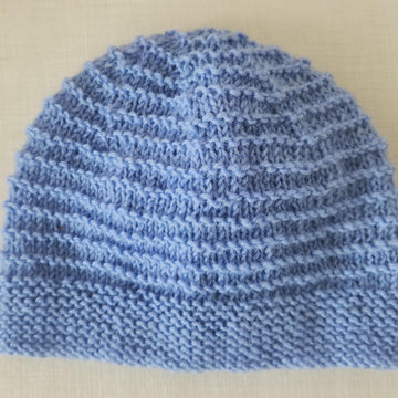Trey - Baby’s 4ply ridge stitch beanie
