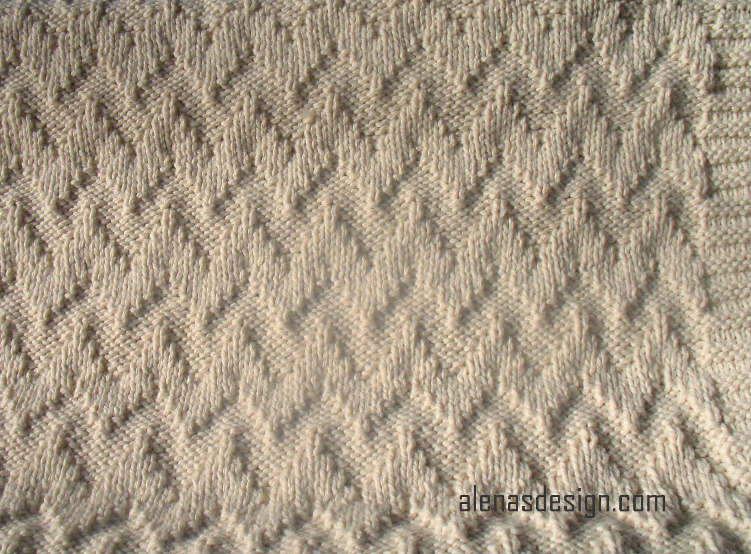 Chevron Afghan