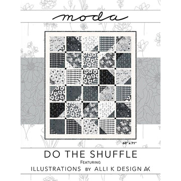 Moda Fabrics Do The Shuffle Quilt - Downloadable PDF