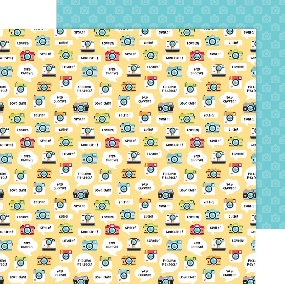 Doodlebug I Heart Travel Double-Sided Cardstock 12"X12" 25/Pkg - Picture This