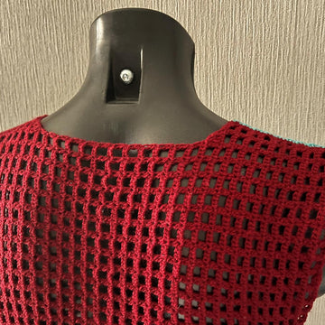 Crossover Mesh Tank Top