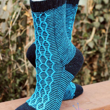 Wibbly Wobbly Timey Wimey Socks