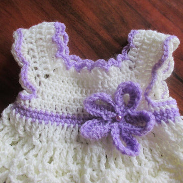 Purple baby dress