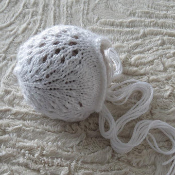 Delicate Lace Bonnet