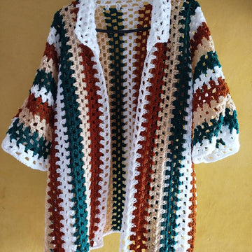 Vintage Crochet Men's Shirts