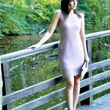 Sheer Elegance Beaded Lace Dress