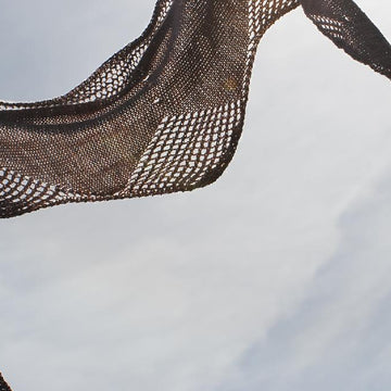 Crocodilian Shawlette