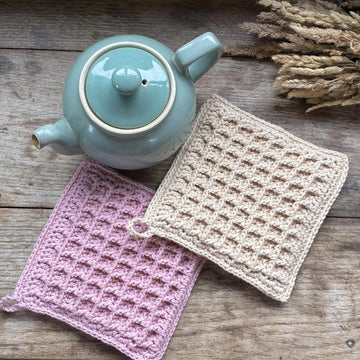 Double Layered Waffle Hot Pad