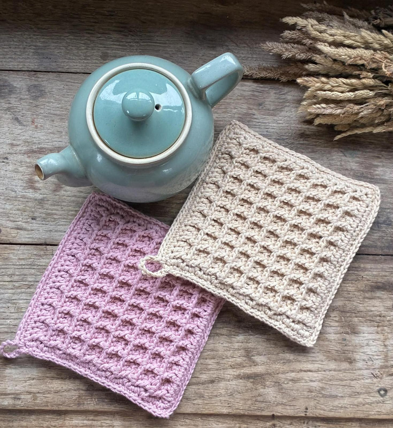 Double Layered Waffle Hot Pad