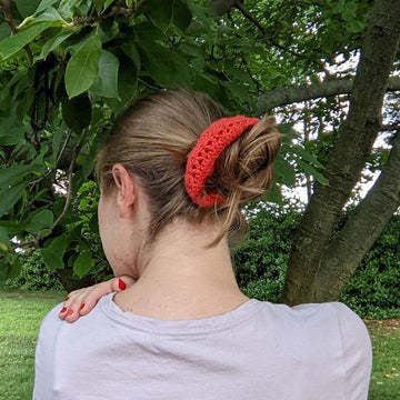 Giant Lacy Scrunchie