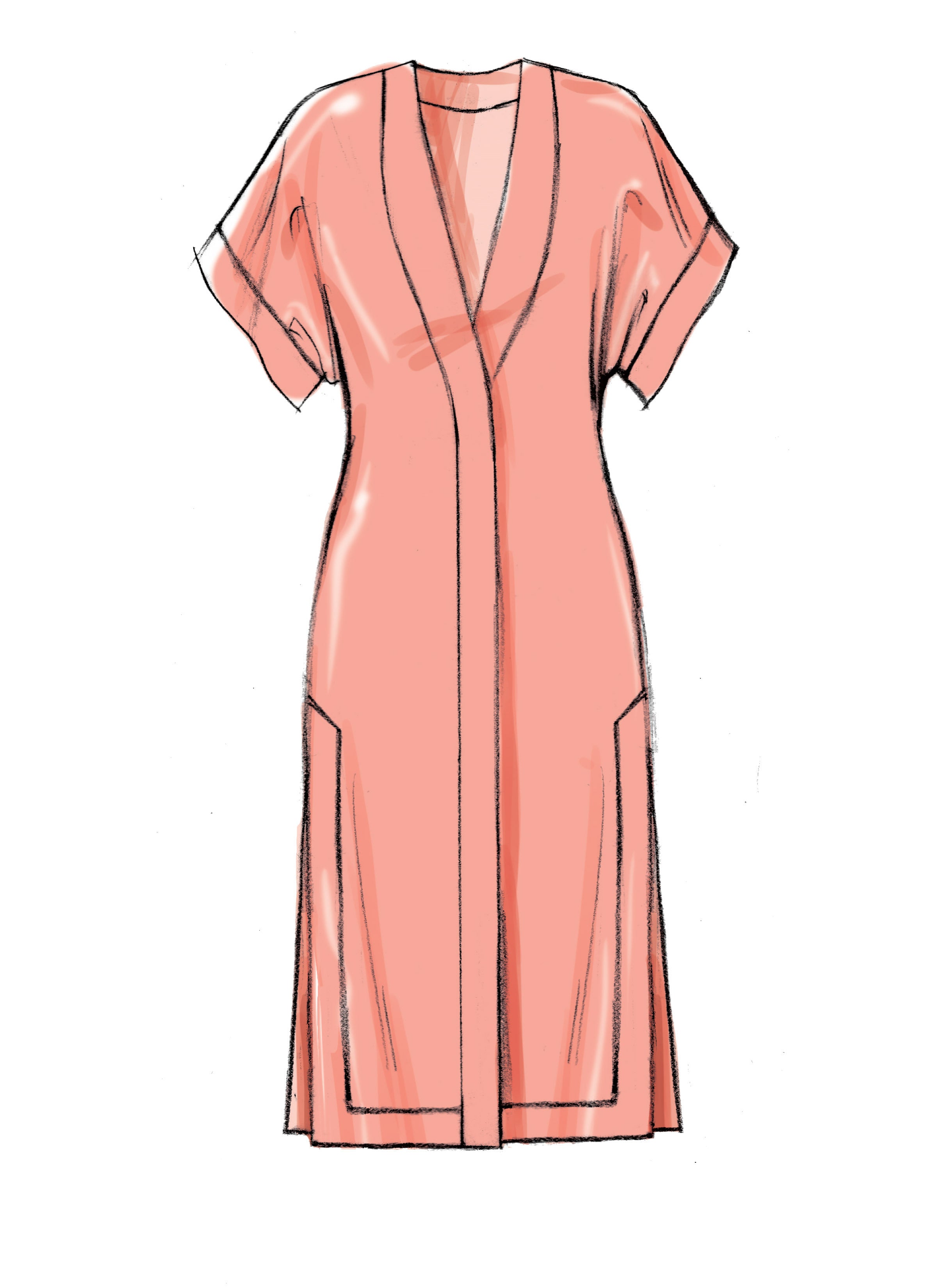 McCall's Misses' Jacket and Belt M7790 - Sewing Pattern