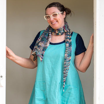 Coastal Sunset Celebration Shawl