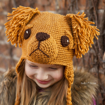 Leo The Labrador and Golden Retriever Hat