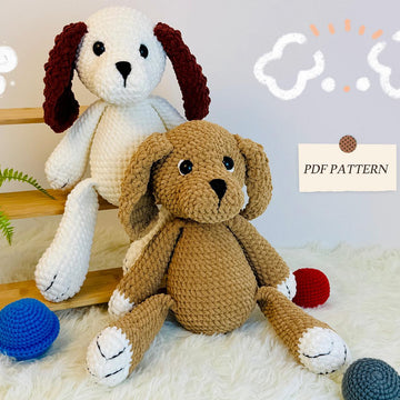 Dog Crochet Pattern Cute Amigurumi