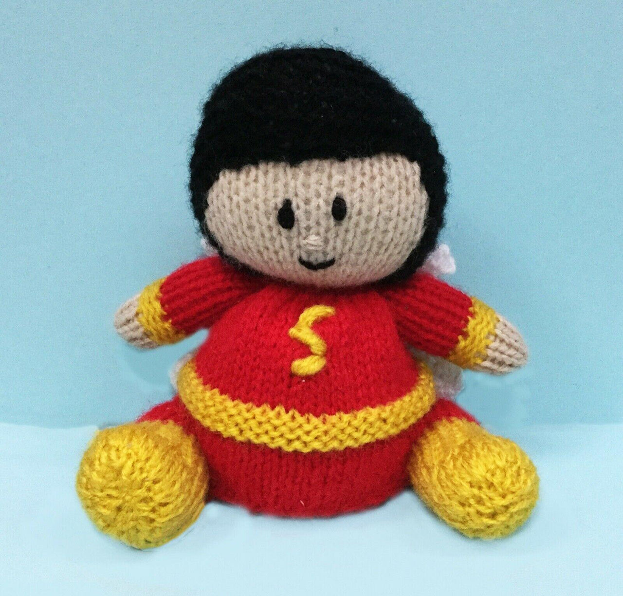 Shazam choc orange cover / toy