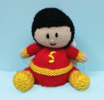 Shazam choc orange cover / toy