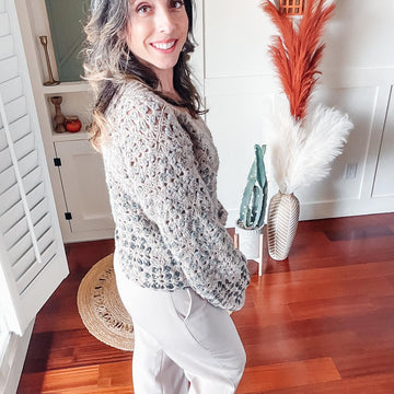 Granny Square Cardigan & Sweater