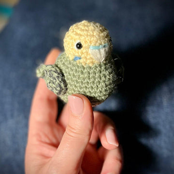 Low-Sew Chubby Baby Budgie Plushie