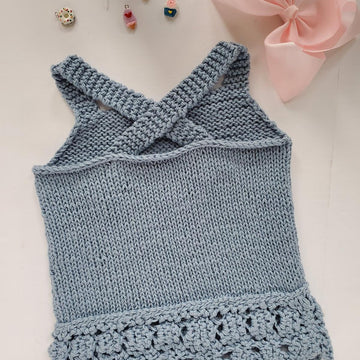 Girl's Lace Sweater Tank