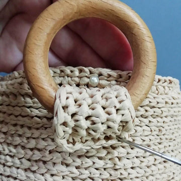 Raffia Hand bag Summer