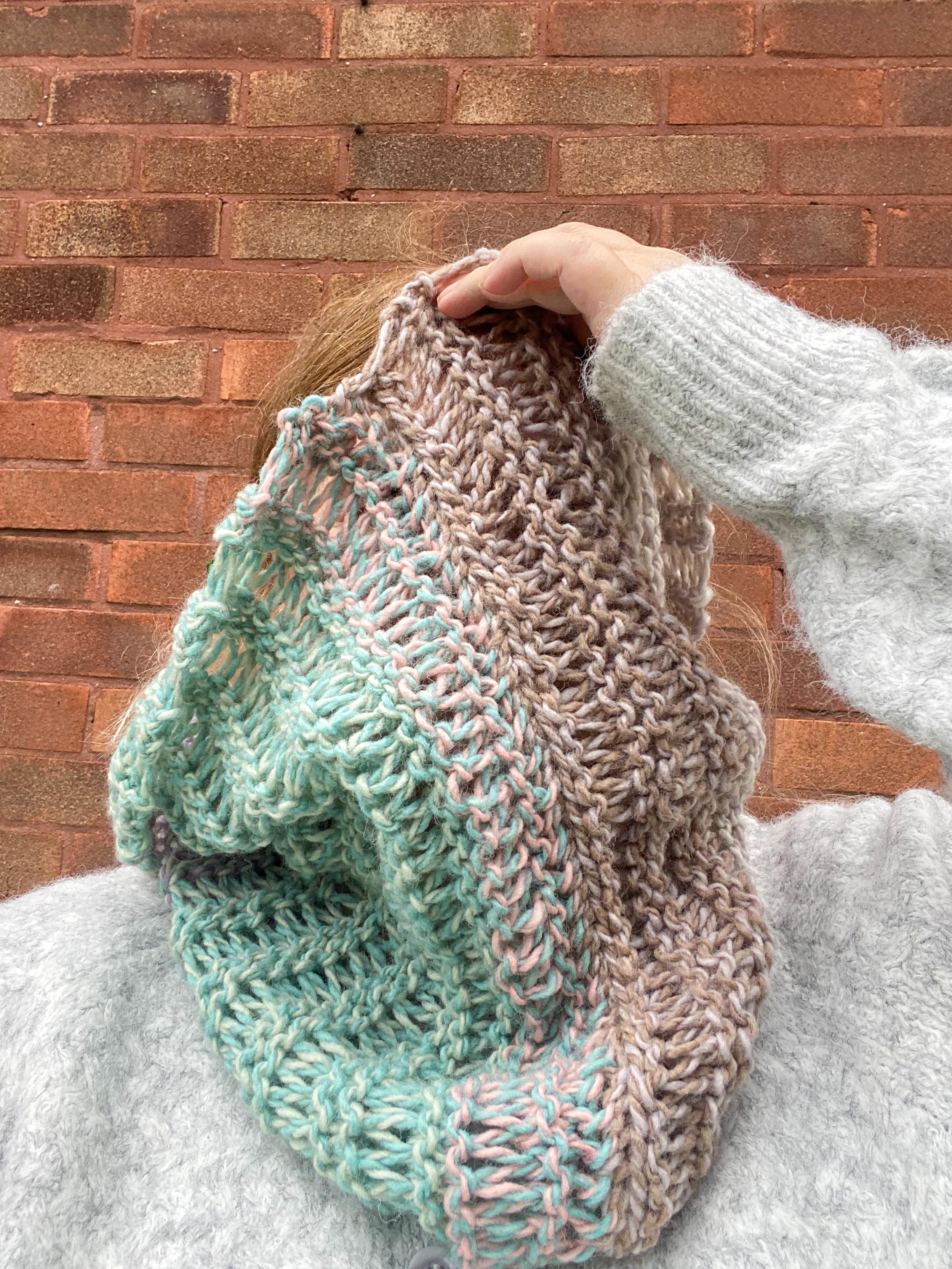 Chunky Drop Stitch Cowl