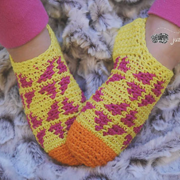 Fair Isle Slippers