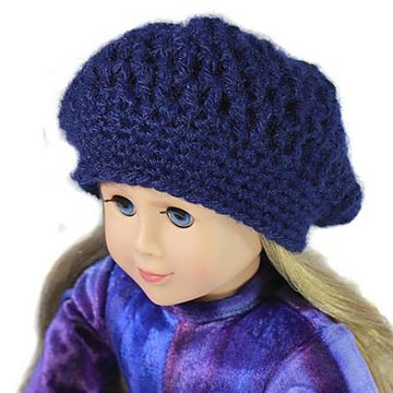 Cozy Winter Beanie for 18 inch Dolls