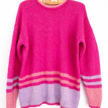 Pinky P Mohair Alpaca Sweater
