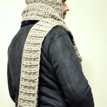 Medieval Hooded Scarf