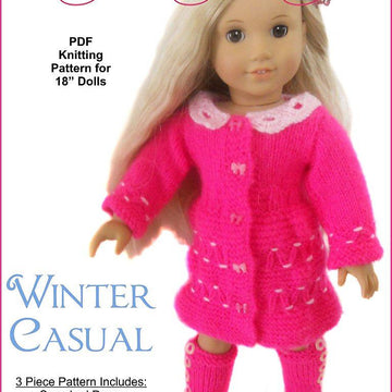 Winter Casual for AG and 18'' Dolls