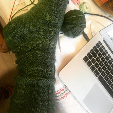 Mixture worsted socks