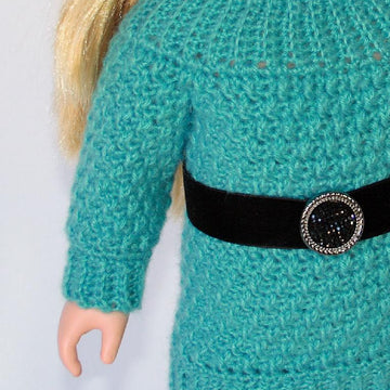 Cobblestones Sweater Dress for 18" dolls