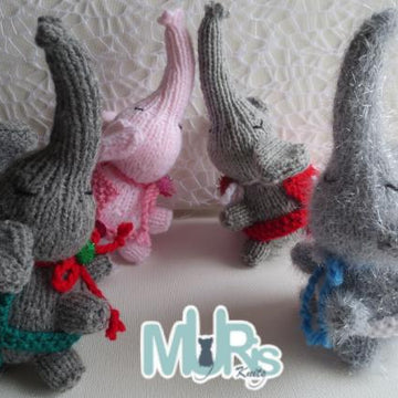 Enchanting Elephants Hanging Ornament