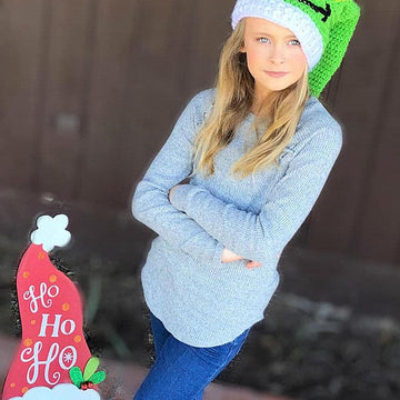 Grinch Christmas Elf Hat