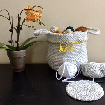 Up-cycled Basket