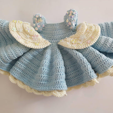 Princess Cinderella set for Lulu doll crochet pattern, Crochet doll outfits Cinderella pattern for Lulu doll, amigurumi doll clothes, baby doll dress crochet pattern, (English, Deutsch, Français)