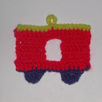 Christmas Box Car Ornament C-187