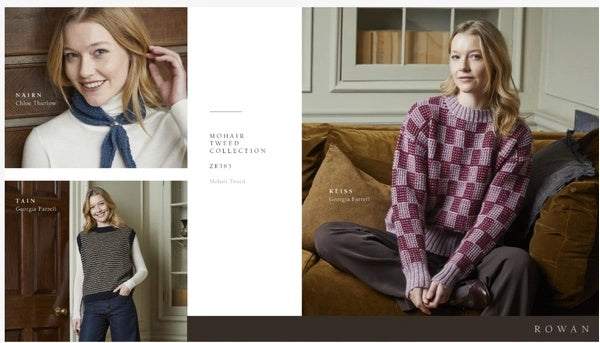 Mohair Tweed Collection by Rowan