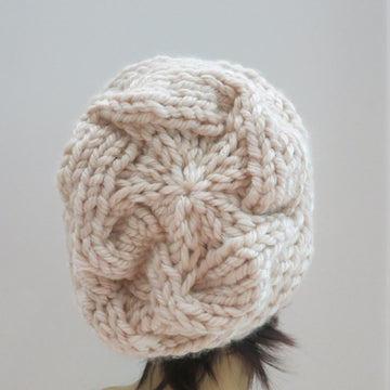 The Cayden Hat - Gorgeous Puffy Cables
