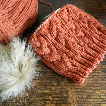 SJS Aran Cable Hat